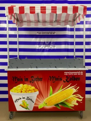 Bardakta Mısır ve Koçan Mısır Arabası 60x130