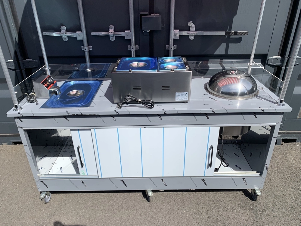 Koçan Mısır Hot Dog ve Çubukta Patates Standı Almanya - Görsel 3