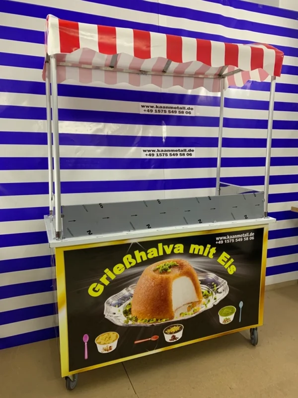 Grießhalva mit Eis  Wagen 60x130 – Bild 2