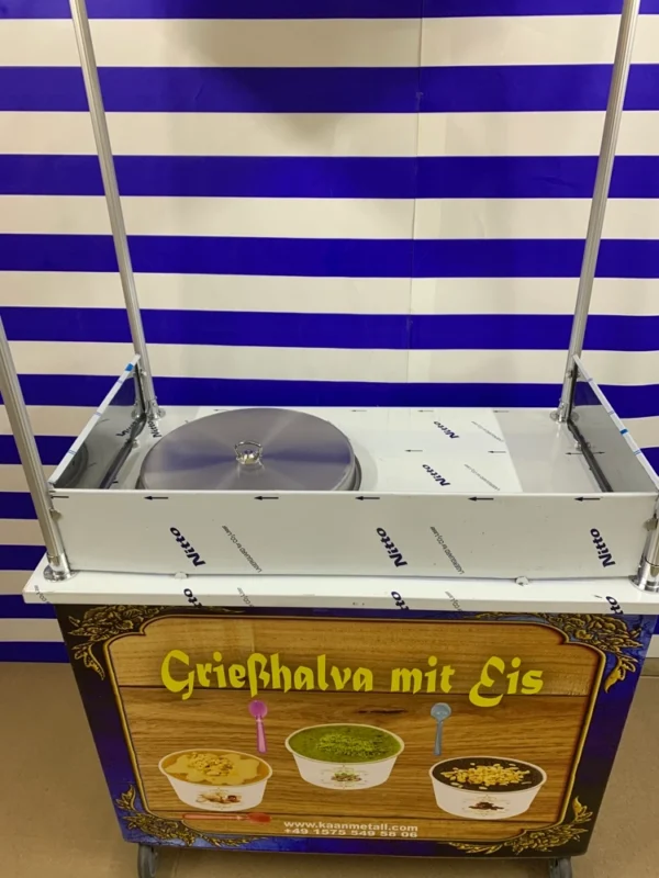 Grießhalva mit Eis  Wagen 60x100 – Bild 2