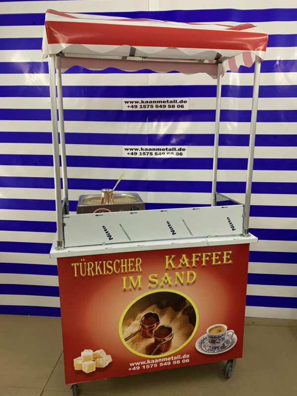 Türkischer Kaffee im Sand Wagen 50x100 – Bild 3