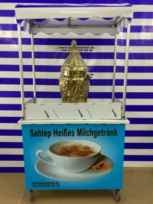 Heißes Milchgetränk Wagen 50x100